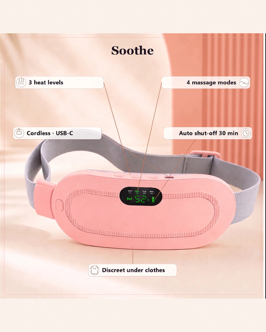 The Soothe Belt — wearable cramp relief